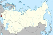 Location of the Moldavian SSR