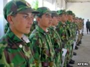 Tajik troops 2010