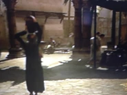 People of Damascus in a town square