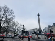 Trafalgar Square in 2020