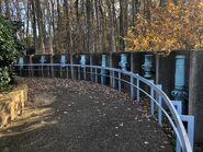 Artillery pieces at the Surrender Field memorial