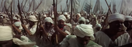 The Ansar mob attacking