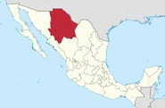 Location of Chihuahua