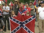 Dixie.jpg (63 KB) White southerners holding a Confederate flag