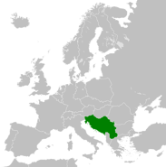 Location of SFR Yugoslavia