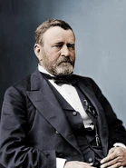 Ulysses S. Grant colourised c.1870-80