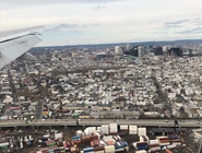 A bird's eye view of Newark in December 2021