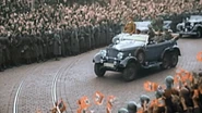 Hitler entering Austria in March 1938