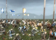 French and Papal States fight in the Italian Wars