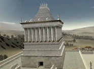 The Tomb of Mausolos, or the "Mausoleum", in Halicarnassus