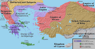 The Latin Empire in 1204