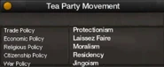 Tea Party movement (139 KB) Tea Party views