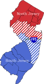 North and South Jersey