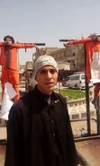 Two victims of crucifixion at the hands of ISIS