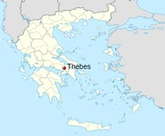 Location of Thebes