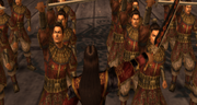 Zhou Yu rallying officers