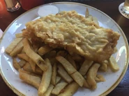 The Brazen Head food.jpg (2.75 MB) Fish and chips from The Brazen Head in Dublin