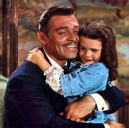 With daughter Bonnie Blue