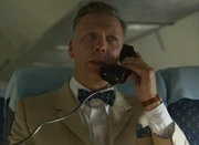 Hammarskjold on a plane, September 1961