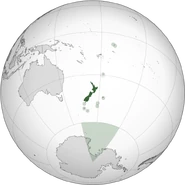 Location of New Zealand