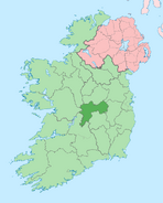 The location of Offaly