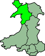 Location of Gwynedd