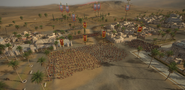 The Persians defending Bam