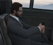 Plague flying a plane