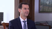 al-Assad in a 2016 interview with a  journalist