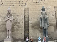 Luxor Temple 4.jpg (2.46 MB) Statues of Ramesses II at the temple entrance