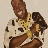 A Lester Lloyd Coke mural.