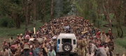 This wiki utilizes content from the historical film Hotel Rwanda to depict the  in an accurate, respectful manner while still employing a pop culture depiction of the subject.