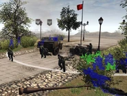 Soviets advancing through Berlin