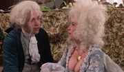Mozart speaking with a female friend