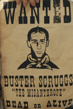 Scruggs' wanted poster