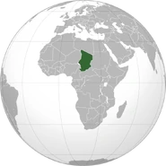 Location of Chad