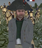 Napoleon at the Battle of Waterloo, 1815