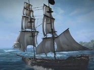 The Jackdaw in 1715.