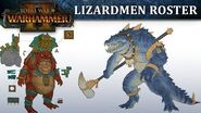 Total War WARHAMMER 2 - Lizardmen Roster Reveal