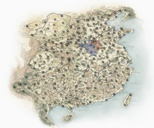 194, Cao Cao - Blue, Lü Bu - Red