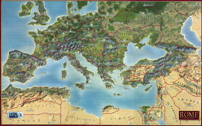 Rome total war map