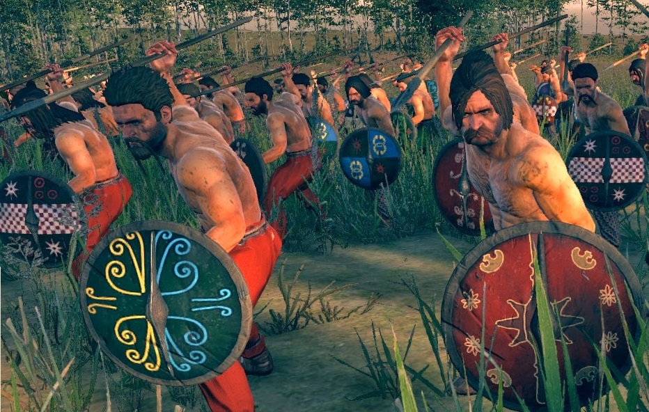 Celtic Warriors - Arverni - Total War: Rome II - Royal Military