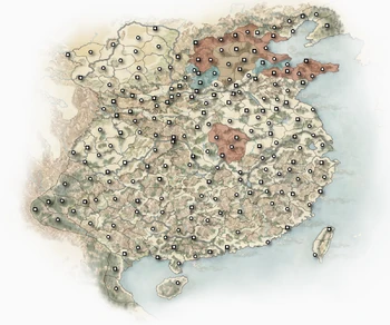 194, Yuan Shao - Brown, Vassals - Light Blue, Enemies - Red