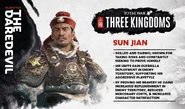 TW3K Sun Jian intro.png (631 KB) Sun Jian, The Daredevil