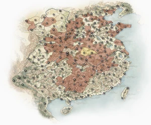 190 - He Yi (Yellow), Enemies (Red)