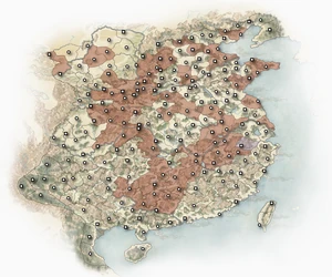 190 - Yan Baihu (Lavender), Enemies (Red)