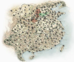 291 - Sima Lun (Green), Enemies (Red)