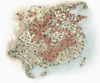 190, Zheng Jiang - Green, Enemies - Red