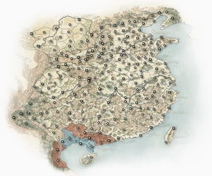 190 - Shi Xie (Blue), Enemies (Red)