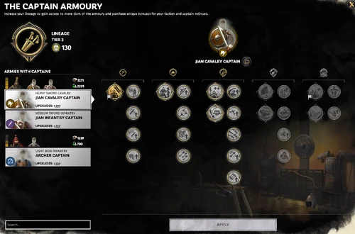 In-game menu